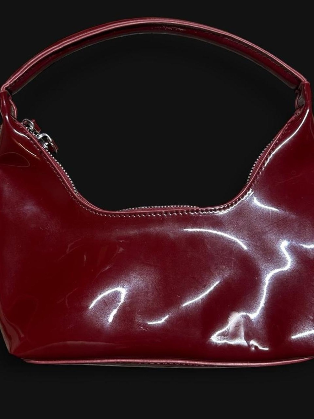 Burgundy Red Shoulder Bag